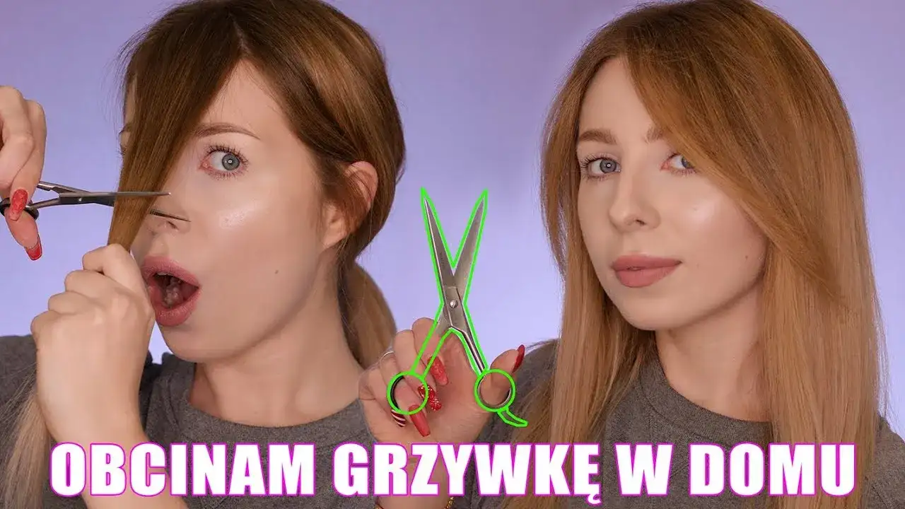 Jak obciąć grzywkę, aby ładnie się układała? Praktyczne porady