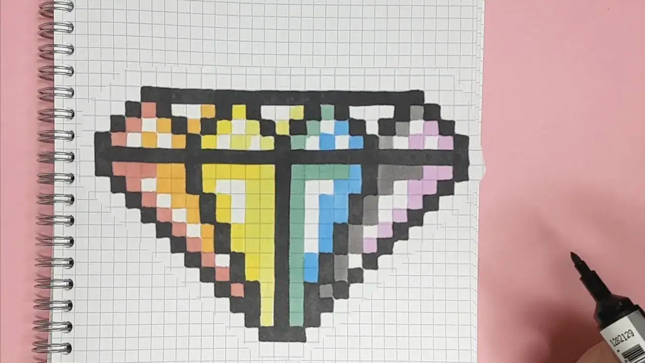 Pixel Art auf Papier malen: Einfache Anleitung & Vorlagen