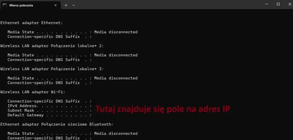 Urządzenie w sieci komputerowej któremu przypisano adres IP - co to znaczy?