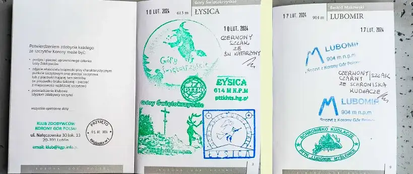 Jak zdobyć książeczkę Korony Gór Polskich i uniknąć zbędnych kosztów