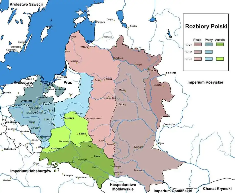 Historia granic Polski: Kiedy Polska zniknęła z mapy?