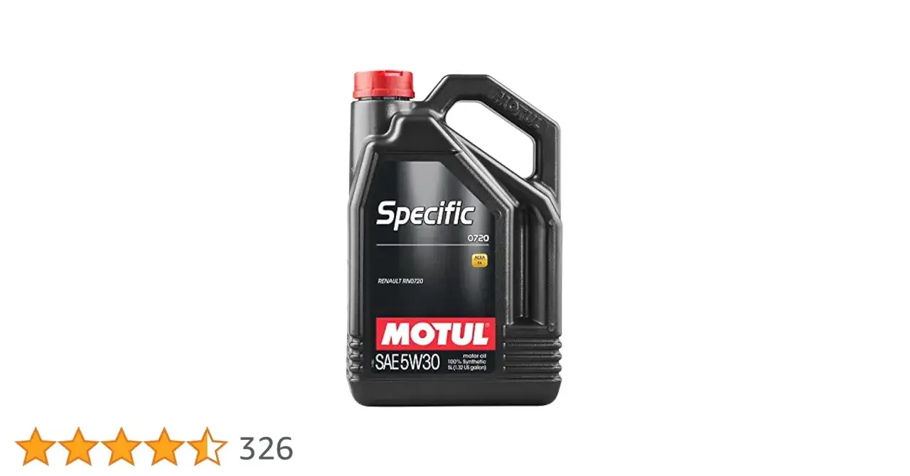 Motul 5W30 Specific 0720 - idealny olej do silników Renault i Dacia