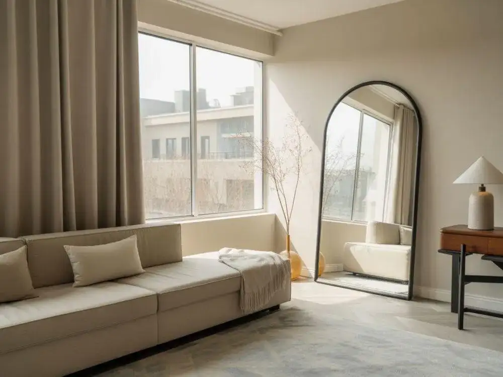 Lustro naprzeciwko okna: Hit czy kit? Feng Shui i praktyczne porady