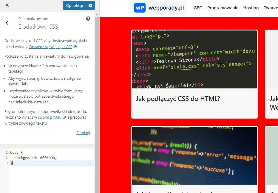 Jak zmienić kolor strony HTML - proste metody na efektowny wygląd