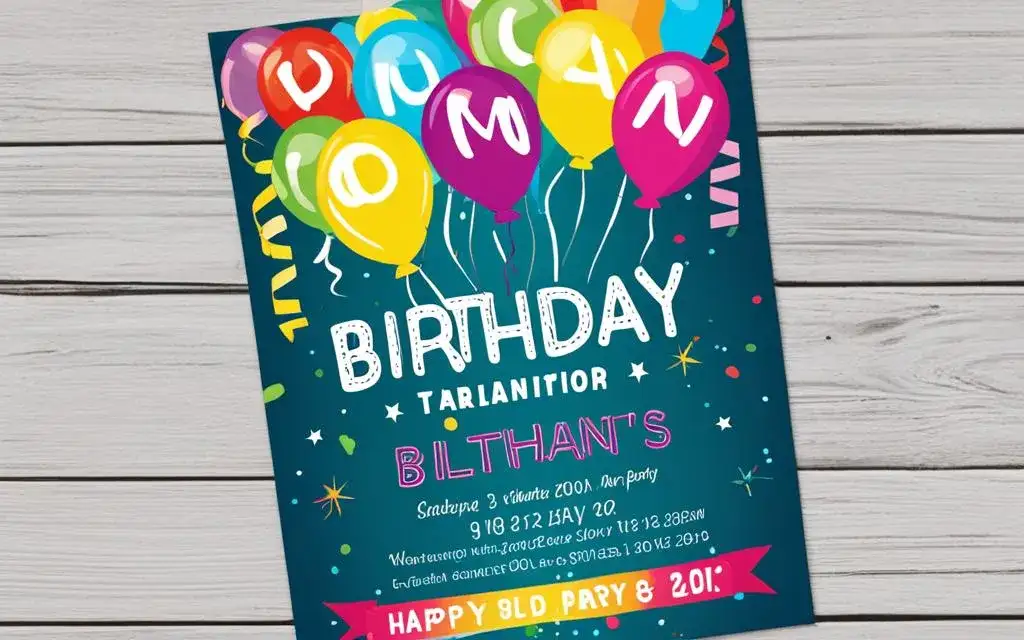 Jak napisać zaproszenie na swoje urodziny, które zachwyci gości
