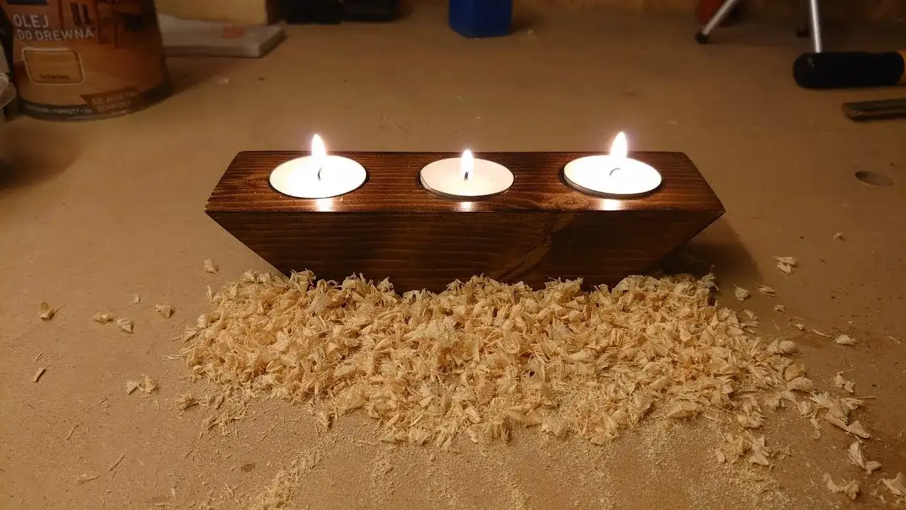 Jak stworzyć piękne świeczniki z drewna DIY - proste instrukcje i pomysły