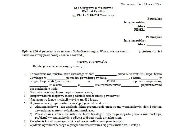 Jak złożyć pozew rozwodowy i uniknąć najczęstszych błędów?