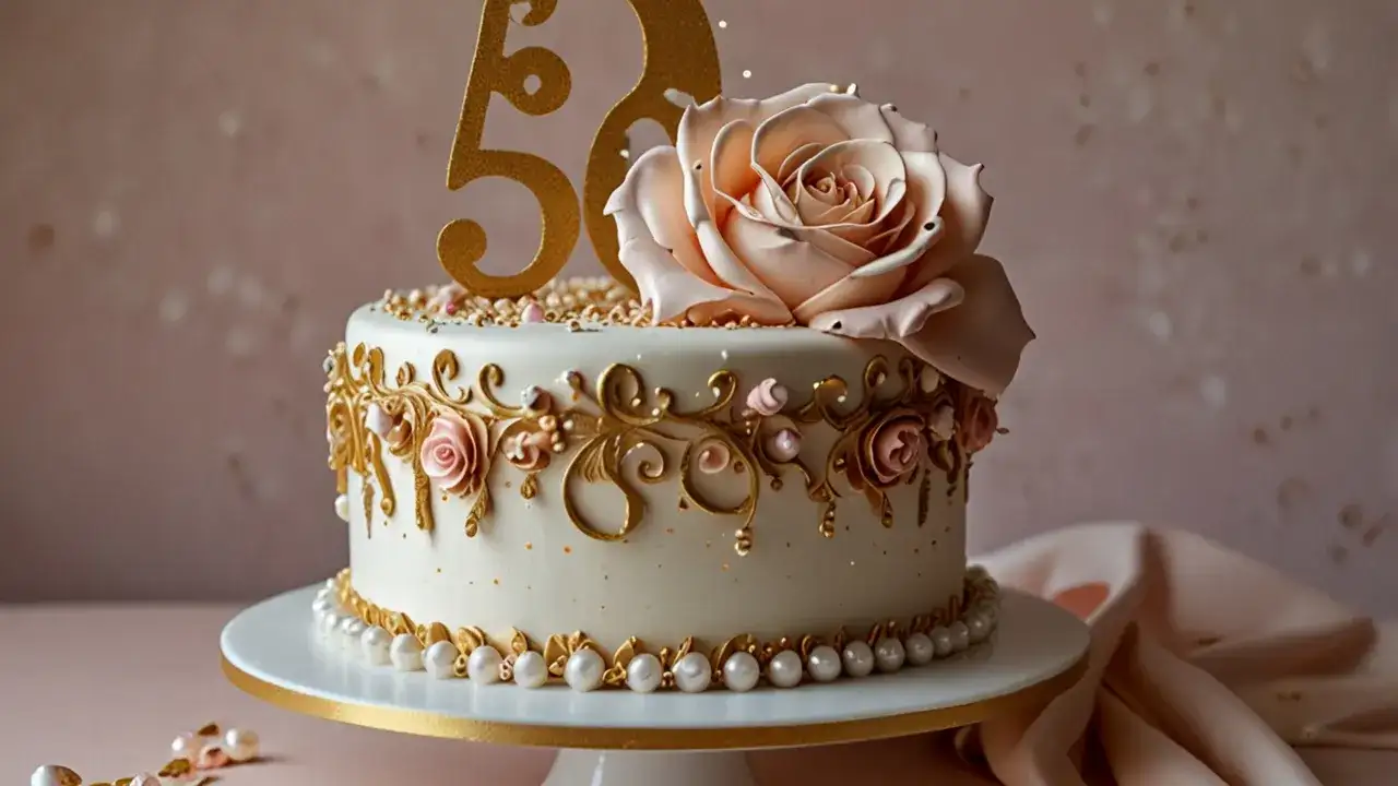 Najlepsze ozdoby na tort 50 urodziny - pomysły i inspiracje na dekoracje