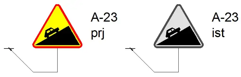 Znak stromy podjazd A-23: co oznacza i jak się zachować