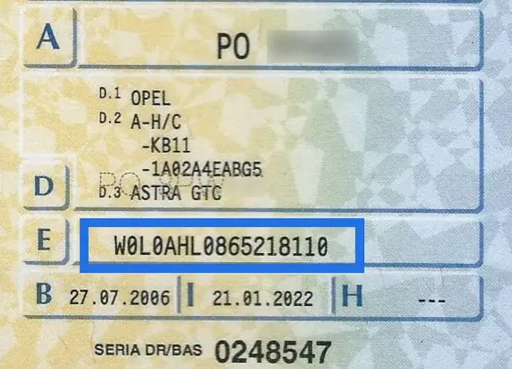 Gdzie w dowodzie rejestracyjnym jest numer silnika? Oto ważne informacje