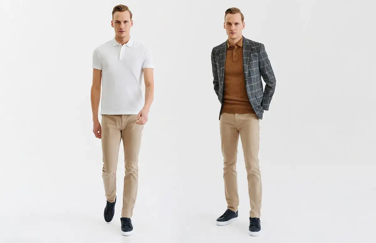 Jasne spodnie męskie: Z czym łączyć? Stylowe zestawy i porady.