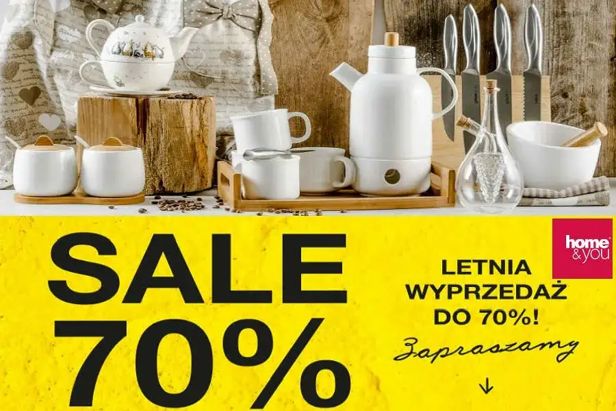 Promocje home&you: Kalendarz wyprzedaży i rabaty - Oszczędzaj!