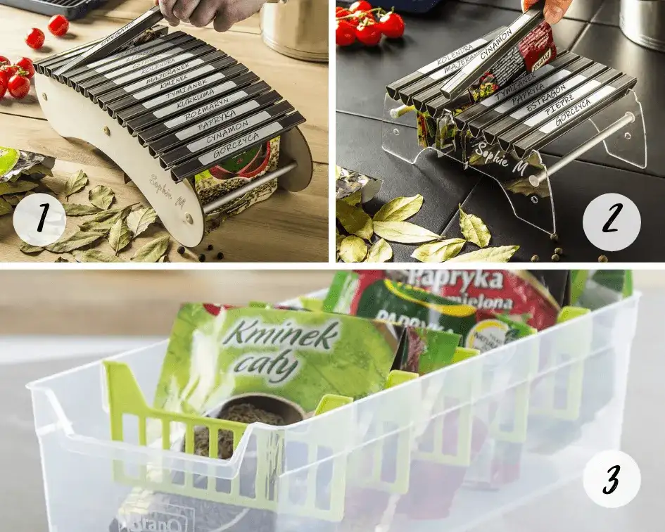 Triki na organizację w kuchni! Oranizer na przyprawy to podstawa