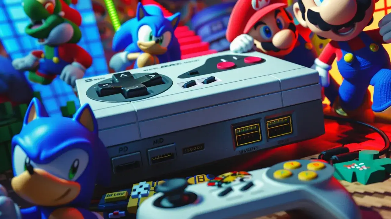 Retro Konsola do Gier - Odkryj gry na retro konsoli i wróć do klasyki!