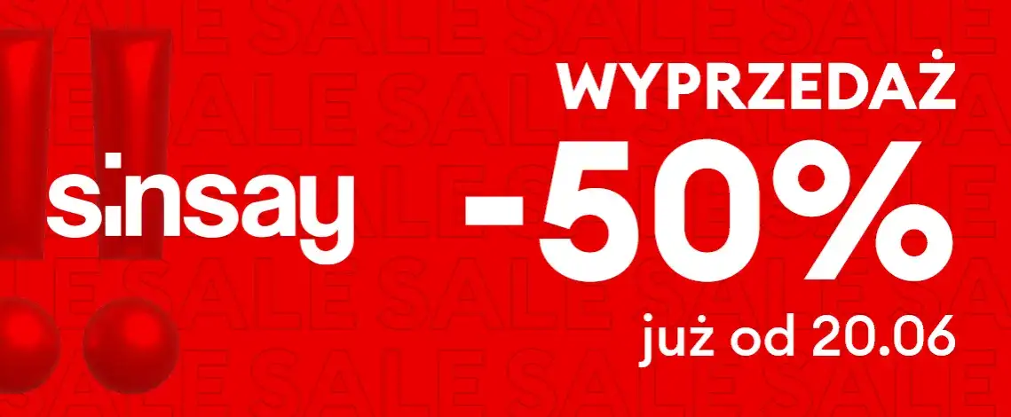 Promocje Sinsay: Do kiedy? Kalendarz wyprzedaży i triki na rabaty
