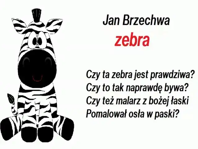 Wiersz o zebrze – odkryj jego przesłanie i niezwykłe motywy