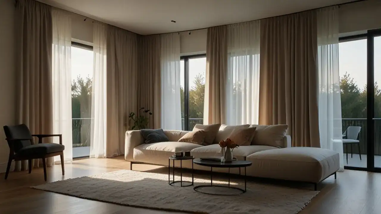 Karnisz wpuszczany w sufit - harmonijne dopasowanie do każdego wnętrza