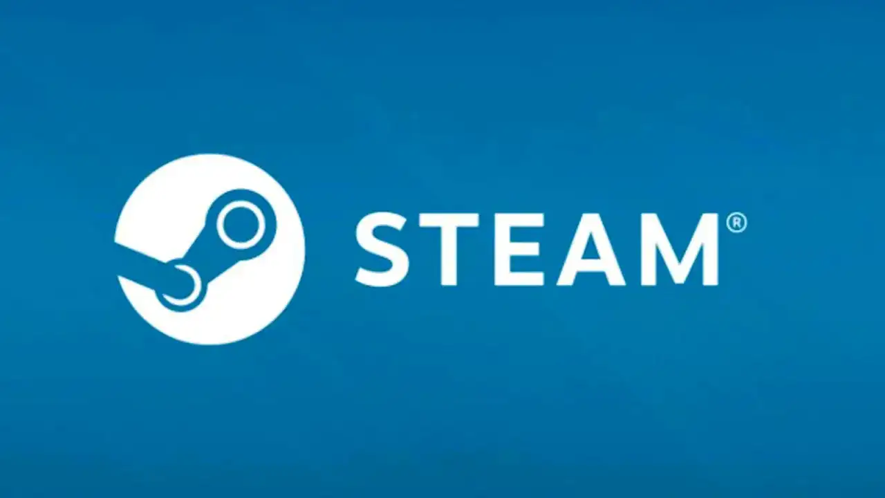 Logo Steam. Dowiedz się, jak kupić grę na Steam, aby cieszyć się ulubionymi tytułami.