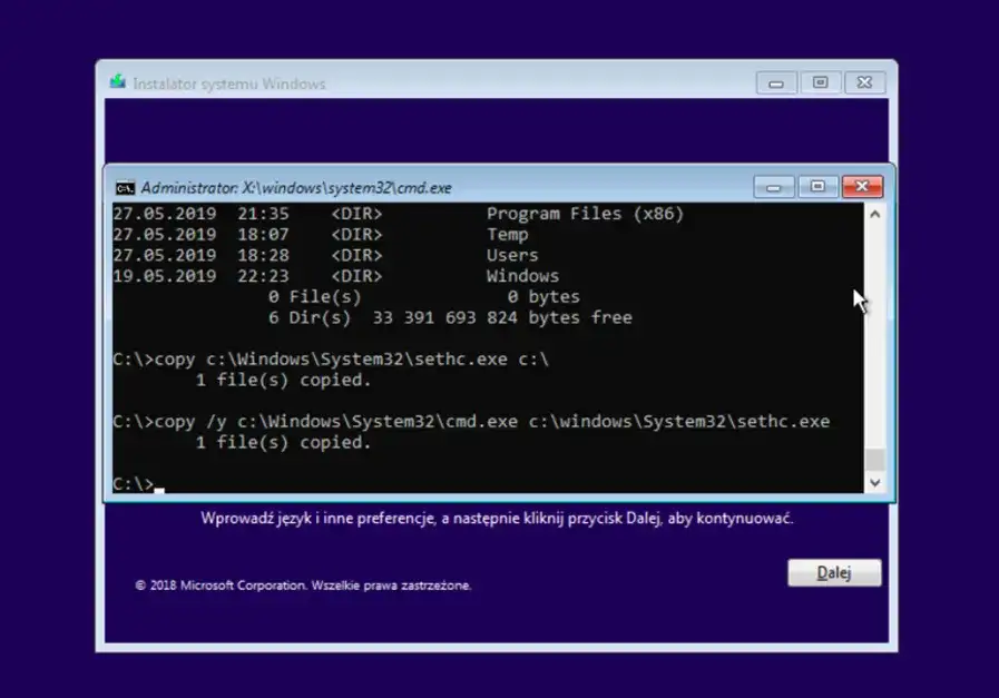 Jak złamać hasło administratora Windows 10 i odzyskać dostęp do komputera