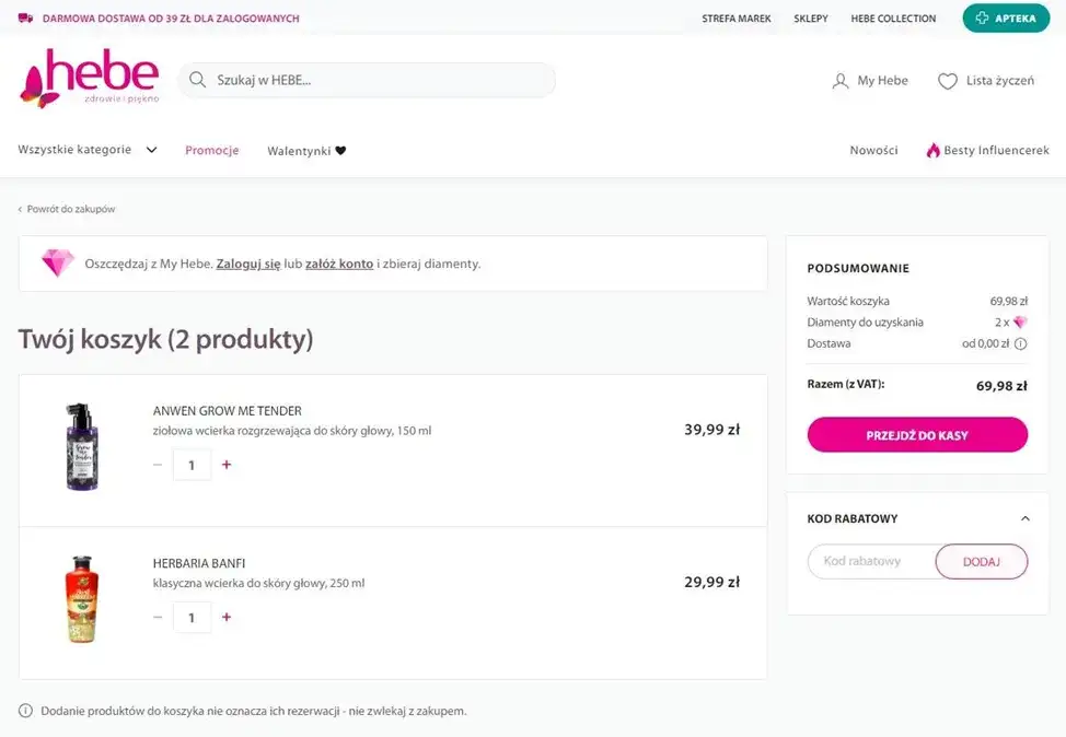 Do kiedy promocje w Hebe? Sprawdź daty i planuj zakupy!