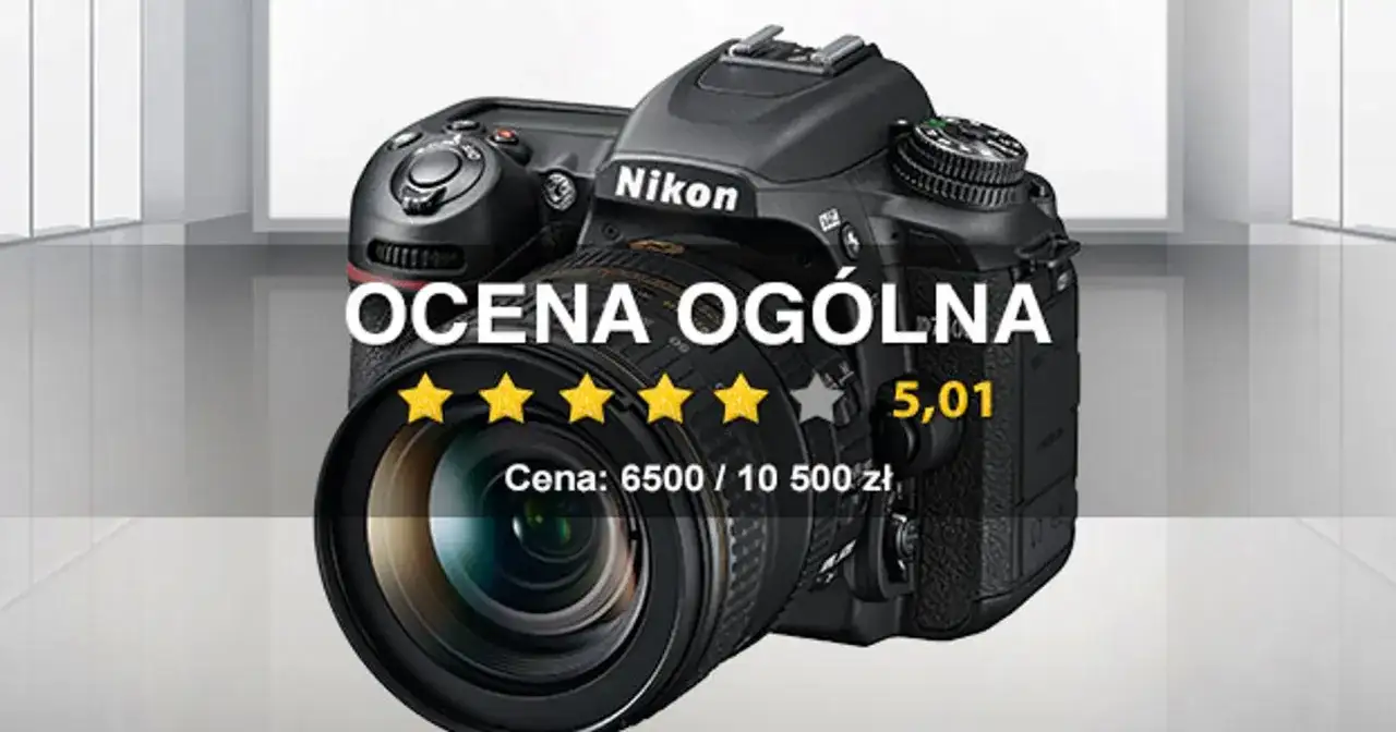 Nikon D7500 test: aparat z oceną 5,01 gwiazdek, cena 6500-10500 zł.