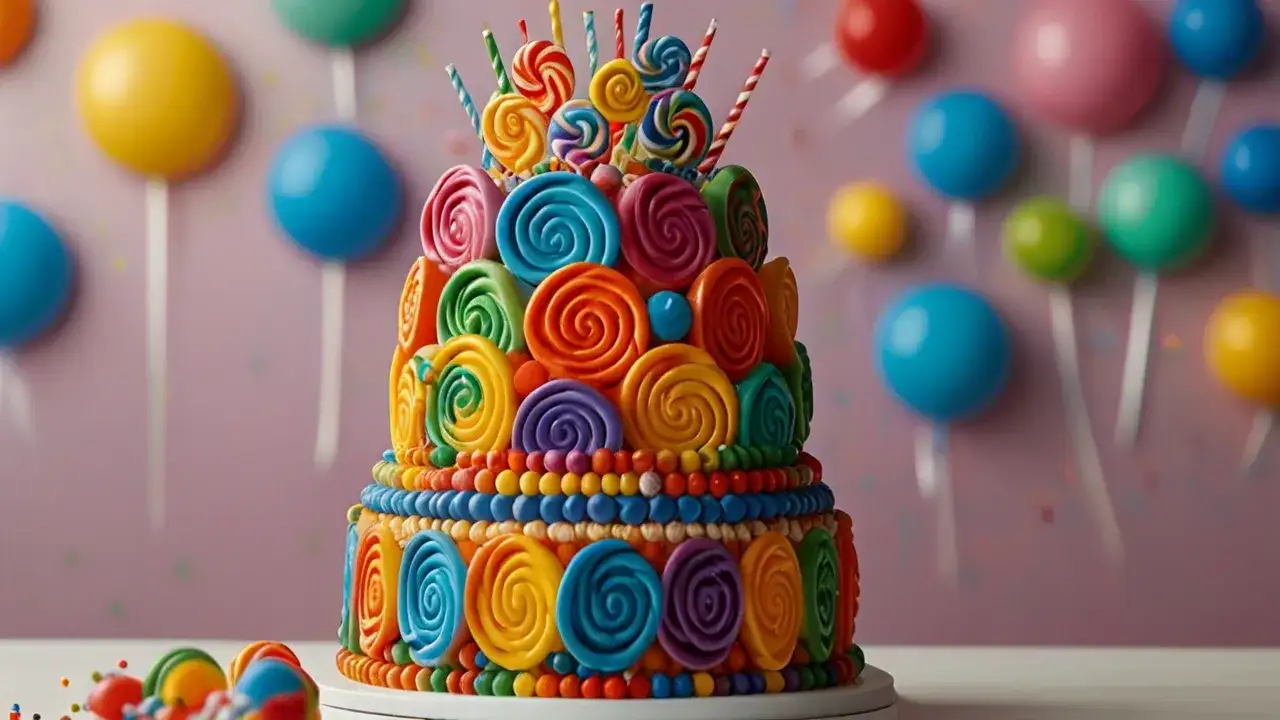 Tort z lizaków: Kreatywny przepis na efektowny tort na każdą okazję