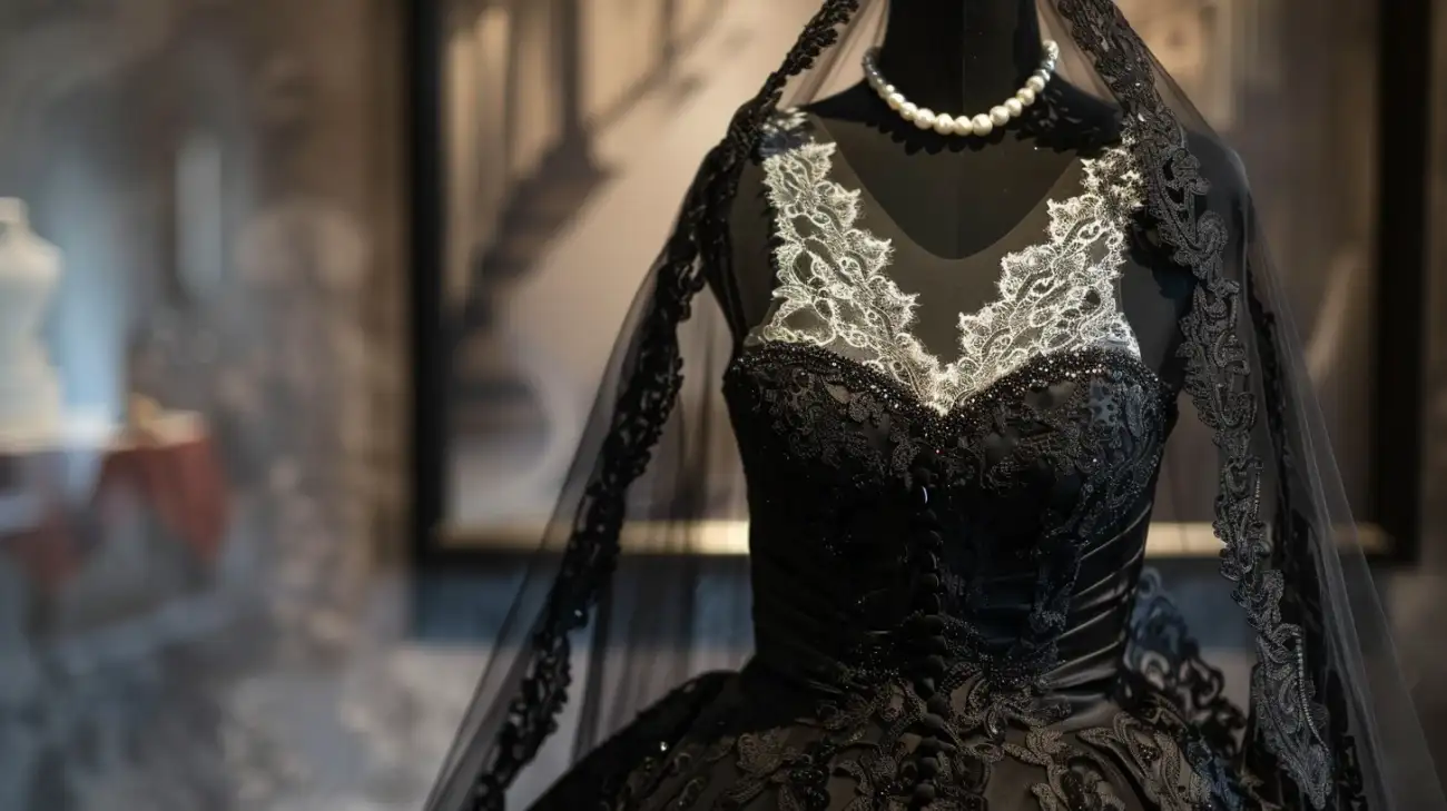 Czarne suknie ślubne: Elegancja w najczystszej postaci