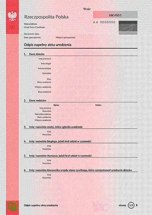 Czy za odpis aktu urodzenia trzeba płacić? Sprawdź, ile kosztuje i kiedy jest darmowy