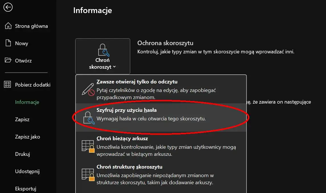 Jak zaszyfrować Excel hasłem: Skuteczna ochrona poufnych danych