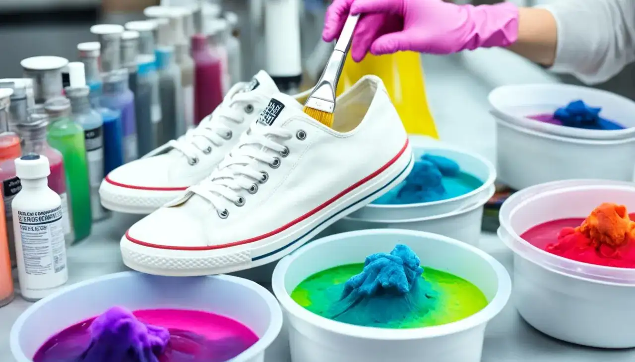 Czym zafarbować buty z materiału, aby uzyskać idealny efekt?