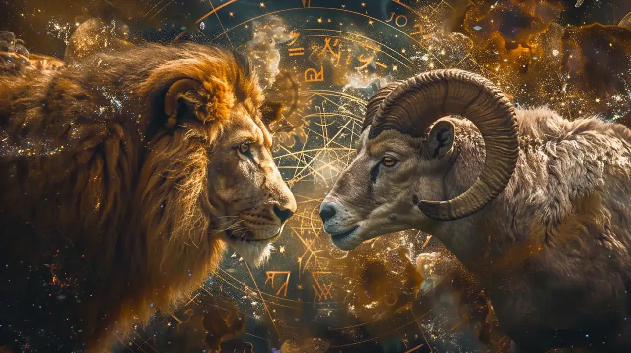 Zgodność znaków zodiaku Lew i Baran - miłość i przyjaźń