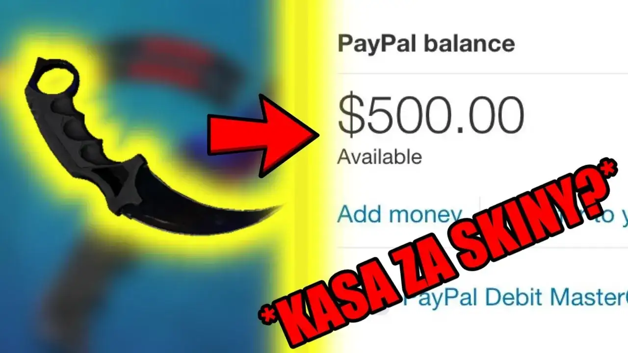 Jak bezpiecznie sprzedać skiny CS:GO na PayPal i uniknąć oszustw