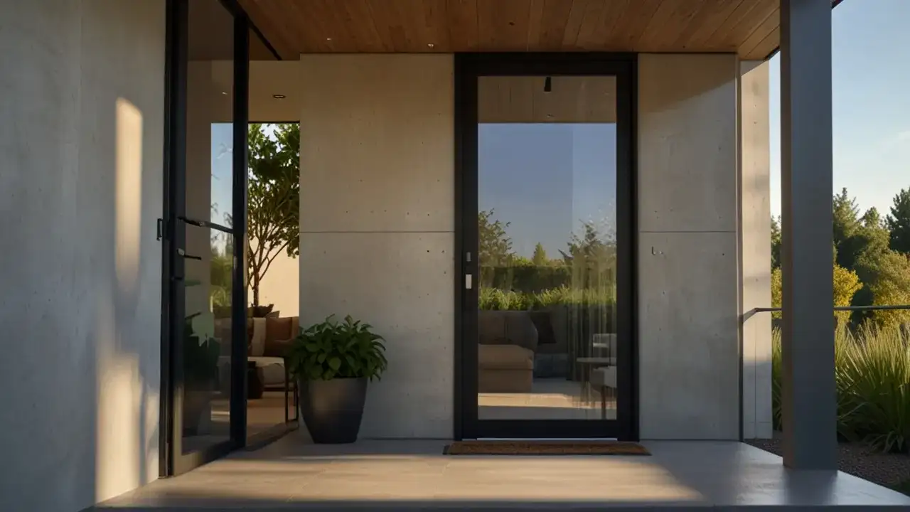 Szklane drzwi wiatrołapu: zalety, rodzaje i montaż - poradnik