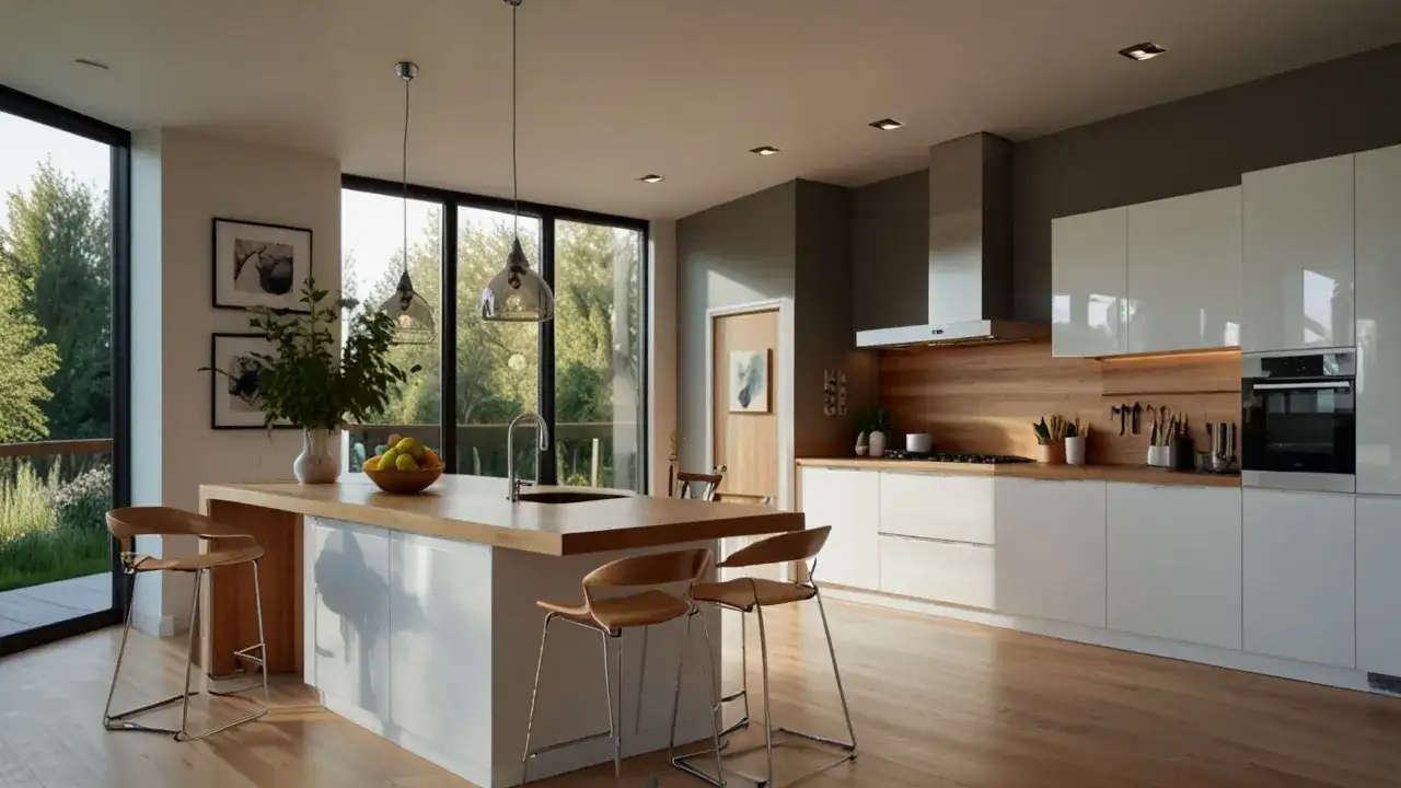 Kuchnia drewniano biała - harmonia i naturalność we wnętrzu domu