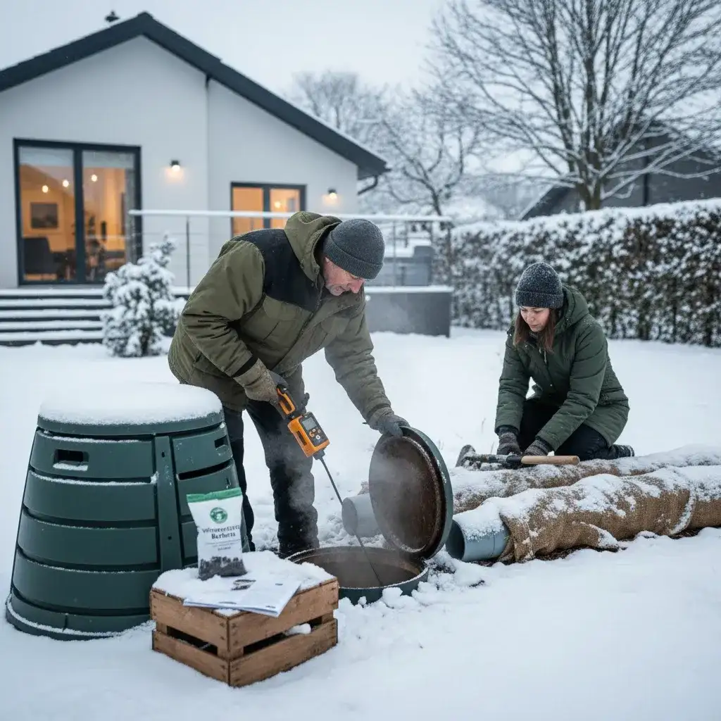 Zima bez awarii: jak dbać o szambo i przydomową oczyszczalnię ścieków