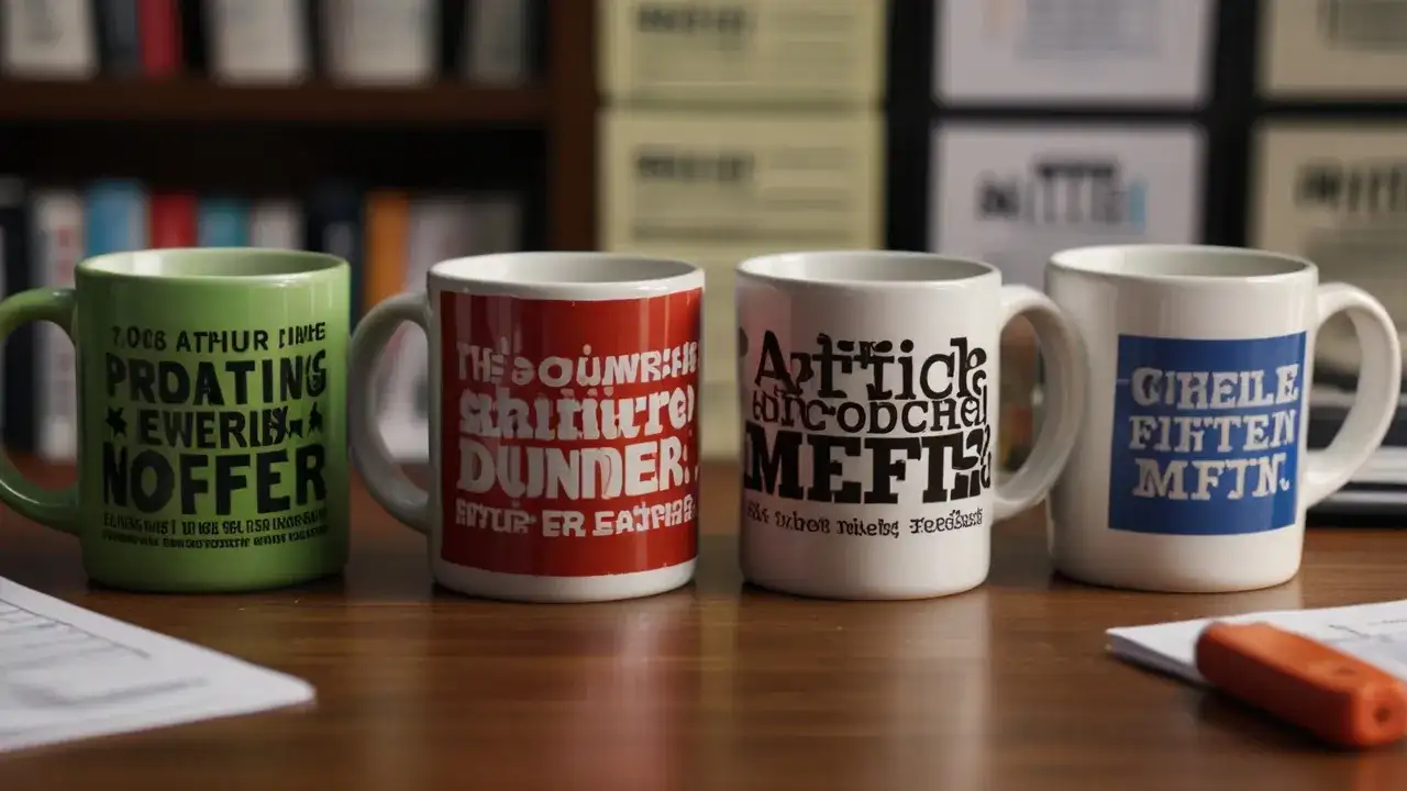 Jaki kubek z The Office zadowoli prawdziwego fana tego serialu?