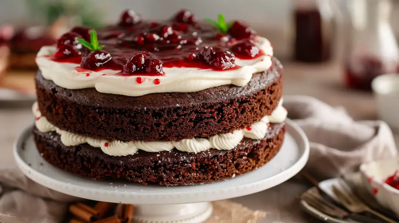 Piernik z powidłami i kremem: Pyszny i wilgotny deser