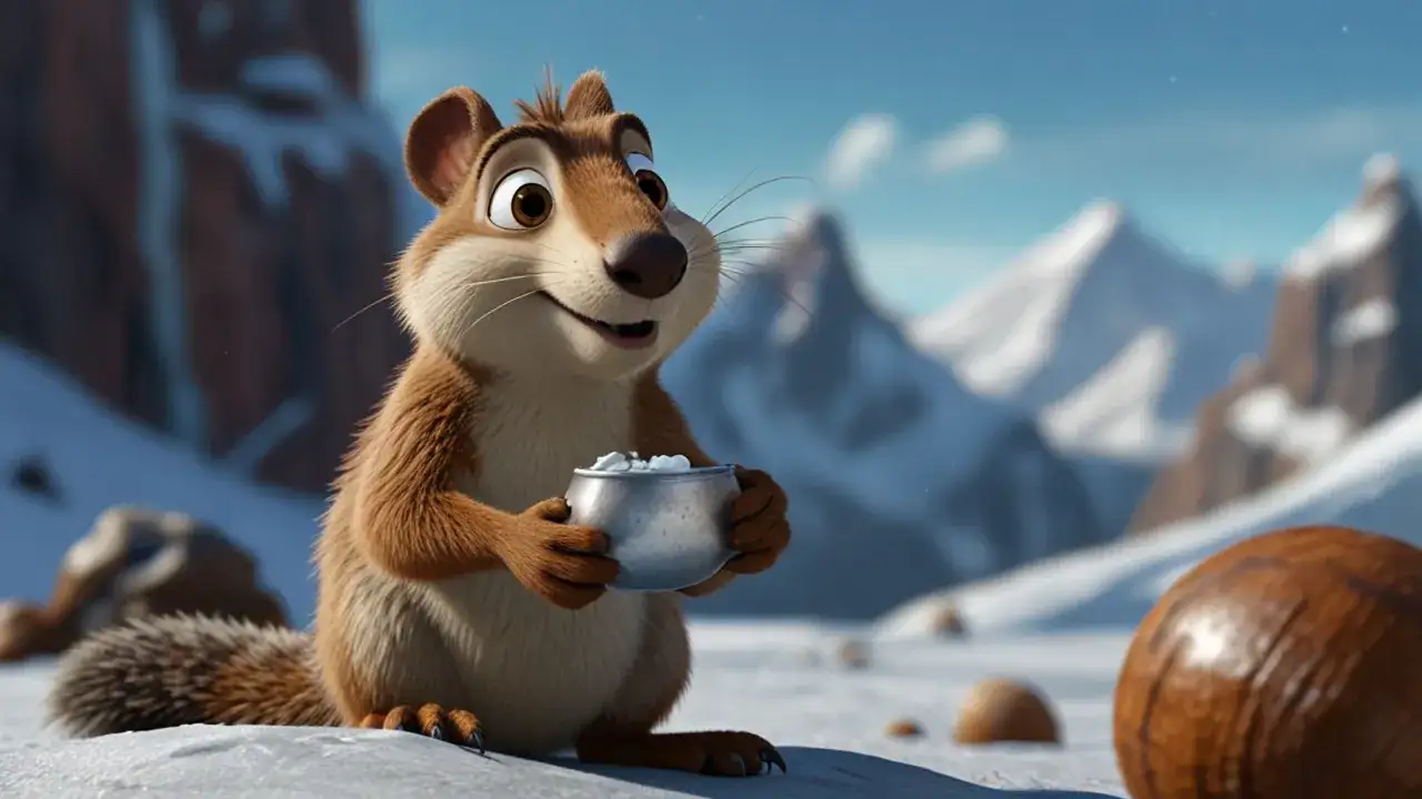 Jak sprytny wiewiór Scrat z Epoki lodowcowej podbił ekrany kin?