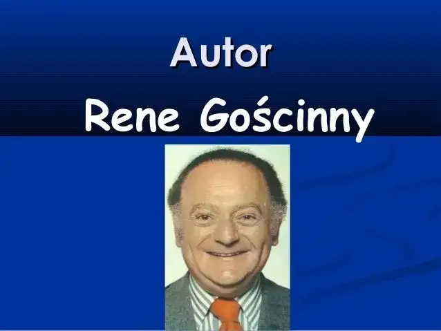 Kto jest autorem książki Mikołajek? Poznaj René Goscinny'ego