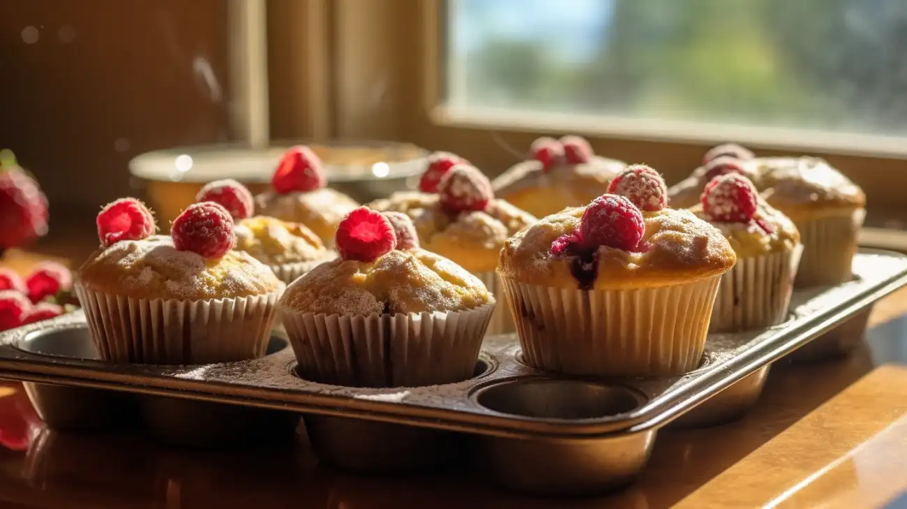 Przepis na muffinki z nadzieniem - pyszne babeczki z nadzieniem
