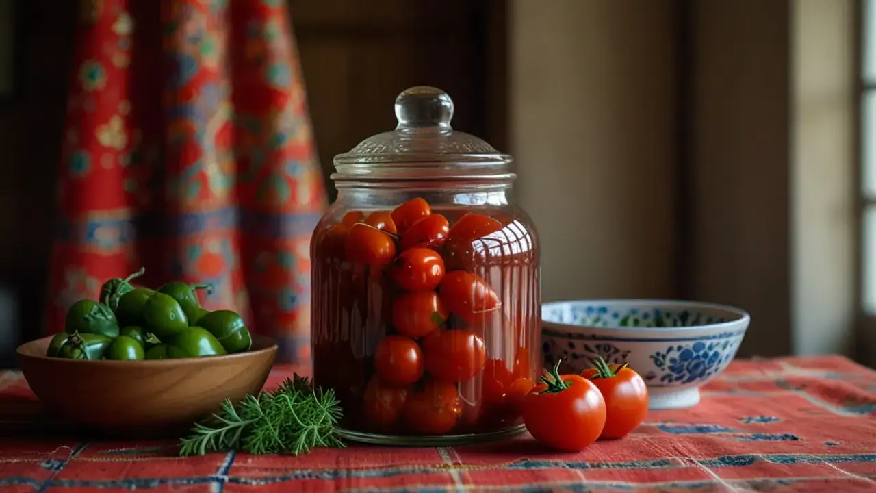 Przepisy na kiszone pomidory po gruzińsku: Gruzińskie smaki w kuchni