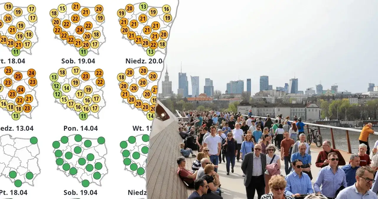 Jaka będzie pogoda na wielkanoc? Ciepłe dni czy deszczowe niespodzianki?