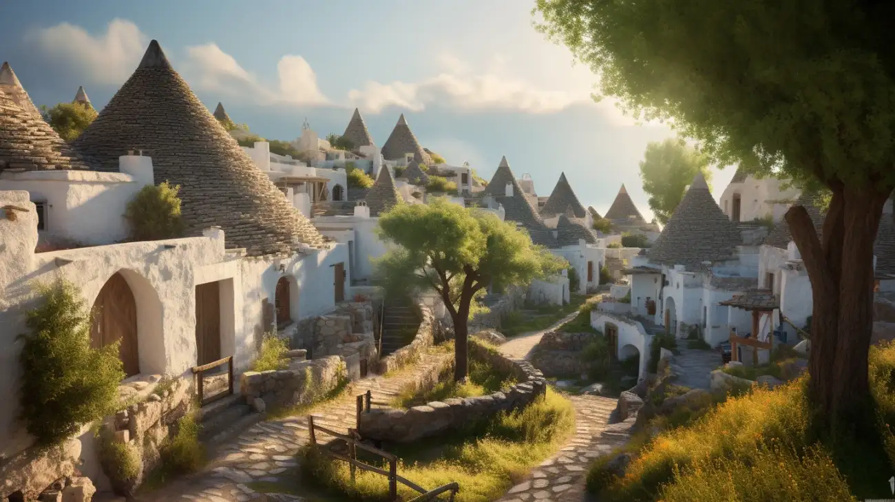 Trulli w Alberobello: unikalne włoskie domy z kamienia