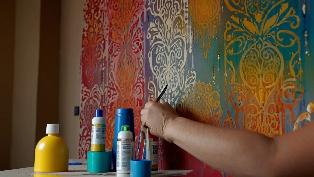 Szablony do ścian: jak stworzyć oryginalne wzory malarskie?