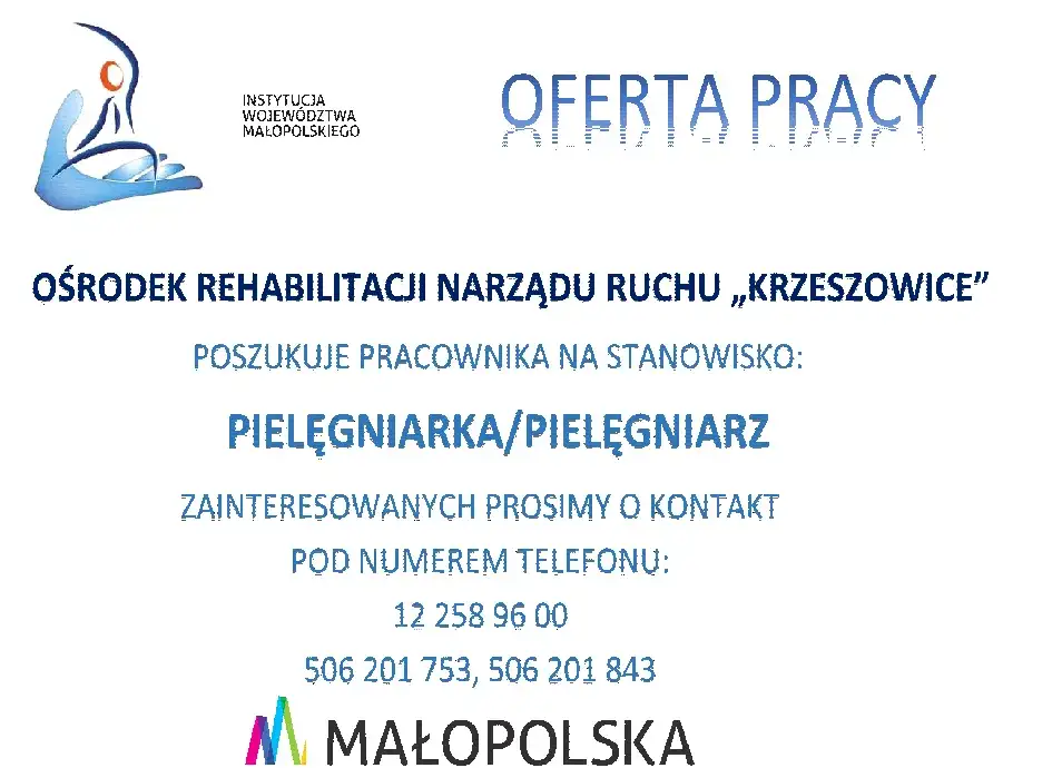 Aktualne oferty pracy dla pielęgniarek w Małopolsce: zarobki i warunki
