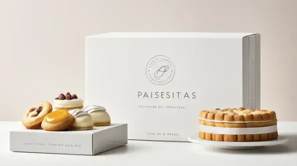 Minimalistyczny design w opakowaniach cukierniczych