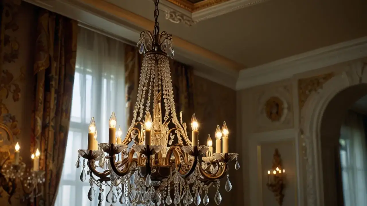 Szklany żyrandol - Elegancja w każdym detalu - możliwości stylowego oświetlenia