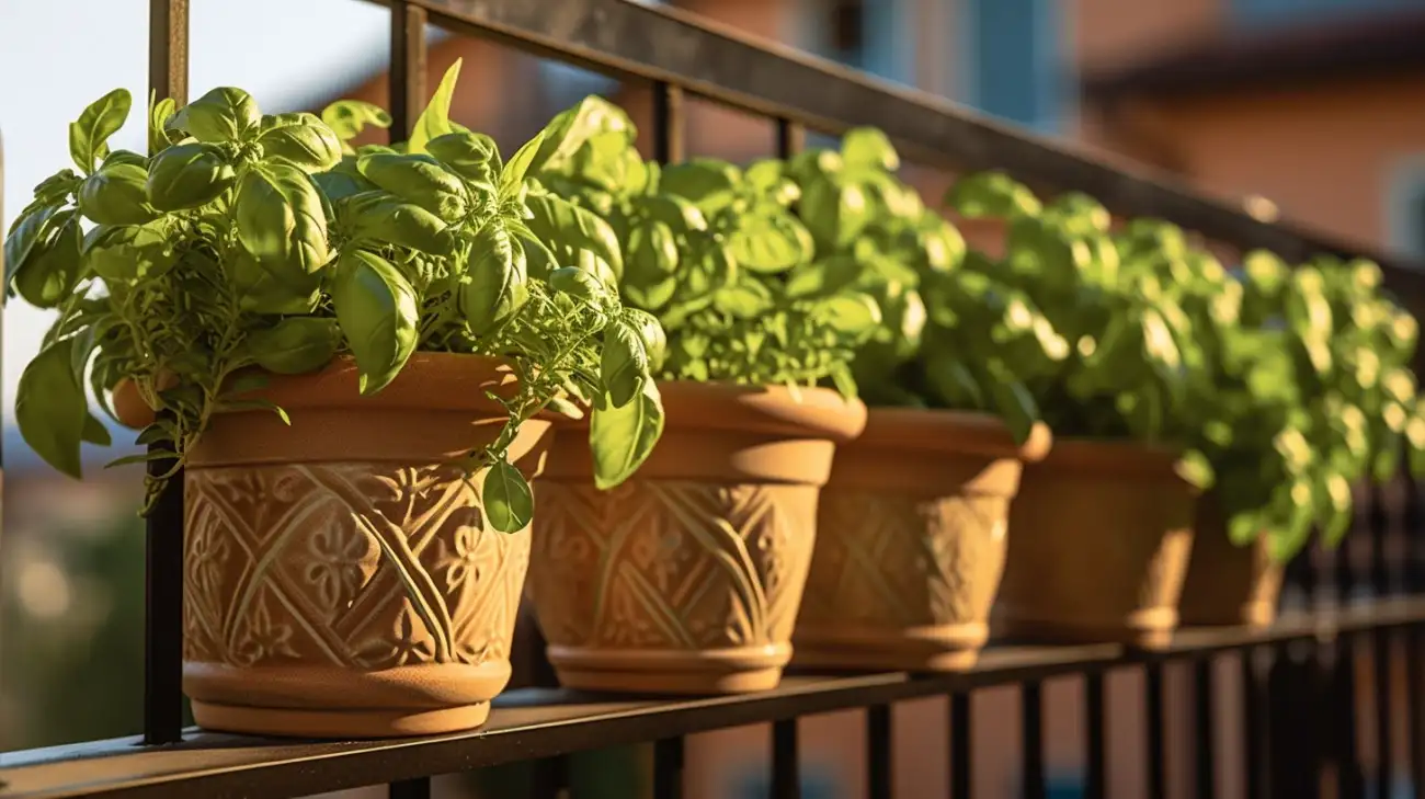 Jak hodować bazylie na balkonie: proste kroki do zielonej radości