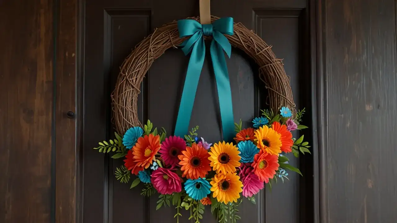 Jak powiesić wianek na drzwiach? 3 proste sposoby