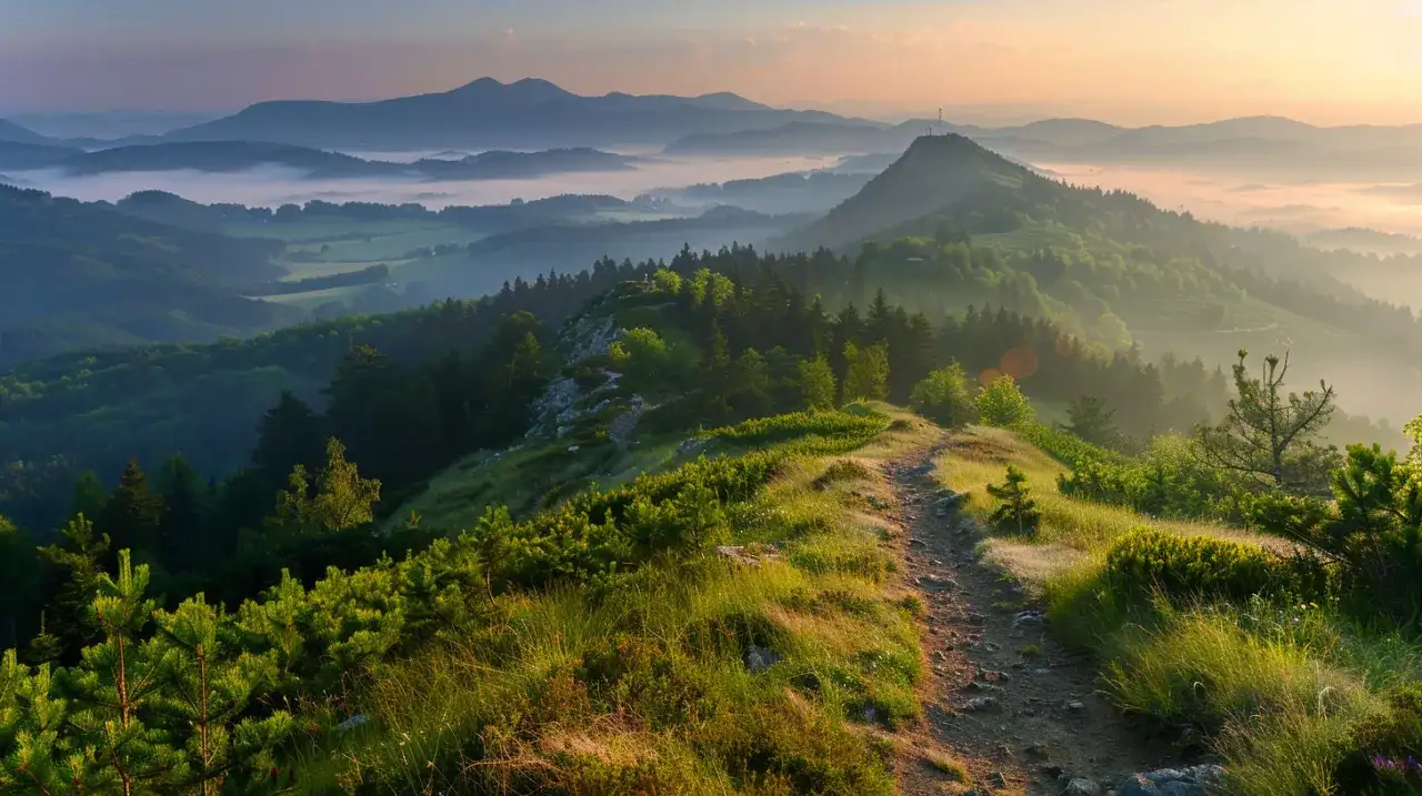 Góry na granicy Czech i Niemiec: Odkryj tajemnice Sudetów